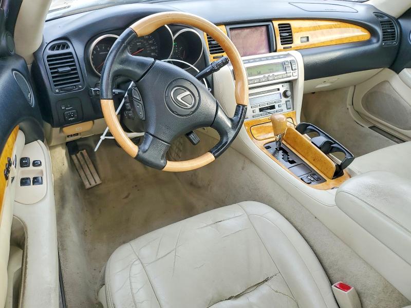 Photo 8 from auction – 2002 LEXUS SC 430 with VIN JTHFN48Y120014116