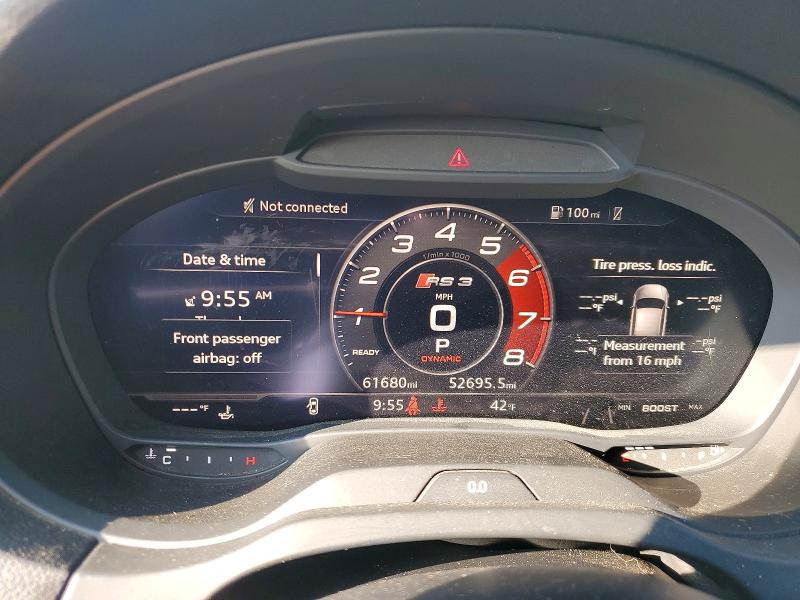 Zdjęcie 9 z aukcji – 2020 AUDI RS3 z VIN WUABWGFF8LA905793