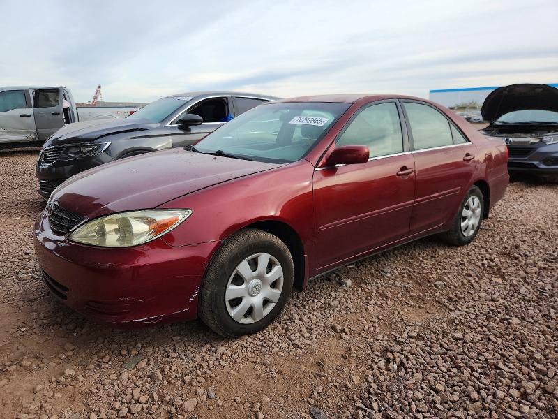 TOYOTA CAMRY LE 2002 with VIN 4T1BE32K32U102166 - Photo from auction