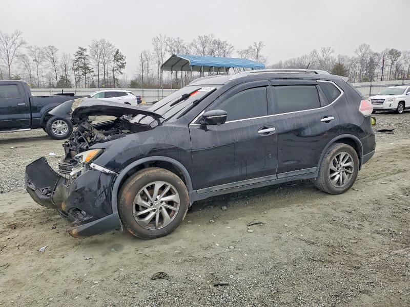 NISSAN ROGUE S 2014 with VIN 5N1AT2MT0EC853091 - Photo from auction