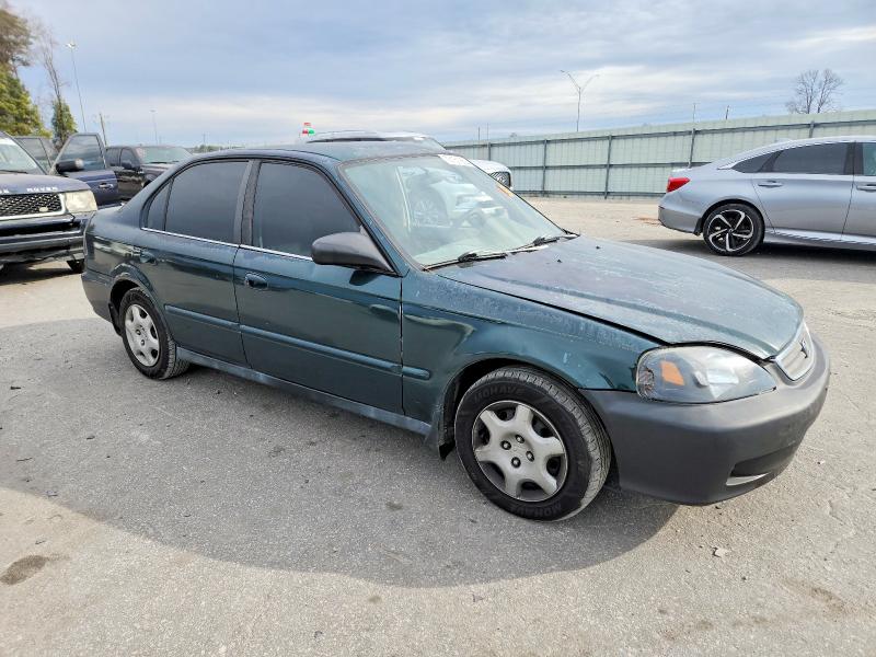 Photo 4 from auction – 2000 HONDA CIVIC BASE with VIN 2HGEJ6615YH519155