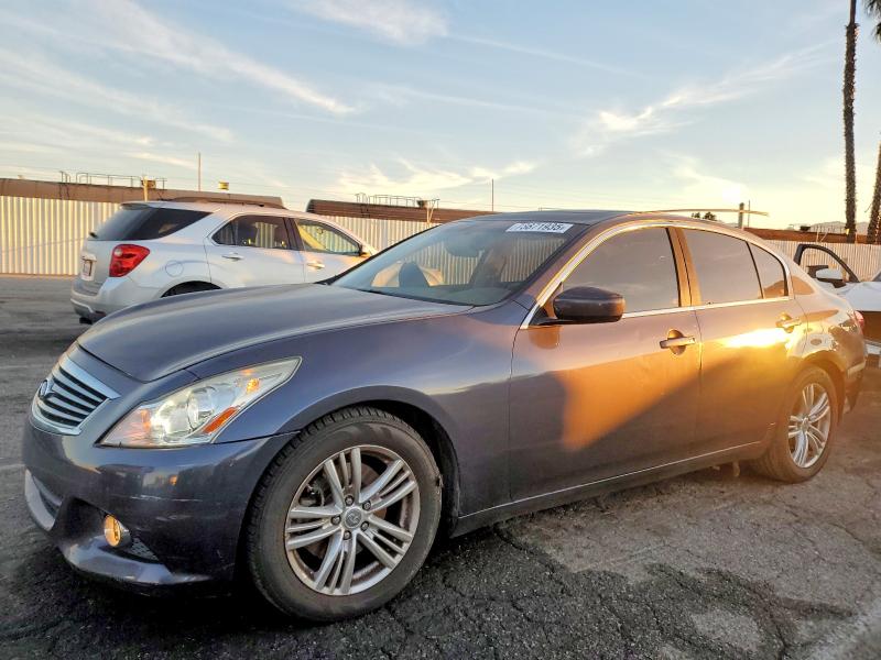 INFINITI G25 BASE 2011 with VIN JN1DV6AP8BM830628 - Photo from auction