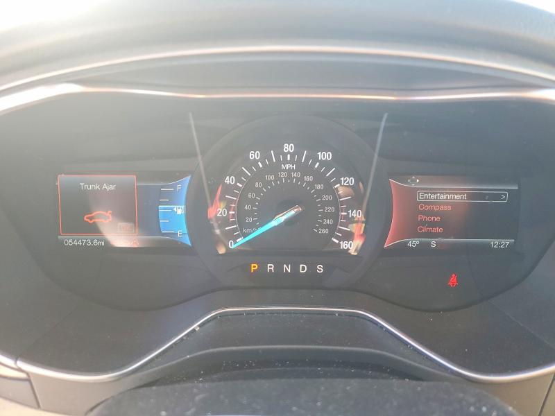 Photo 9 from auction – 2016 FORD FUSION SE with VIN 3FA6P0HD1GR312924