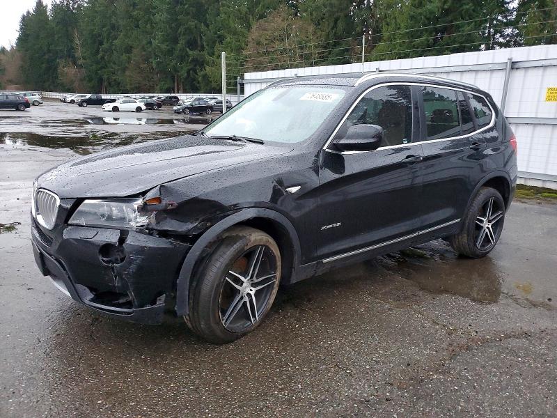 BMW X3 XDRIVE3 2011 with VIN 5UXWX7C56BL730260 - Photo from auction