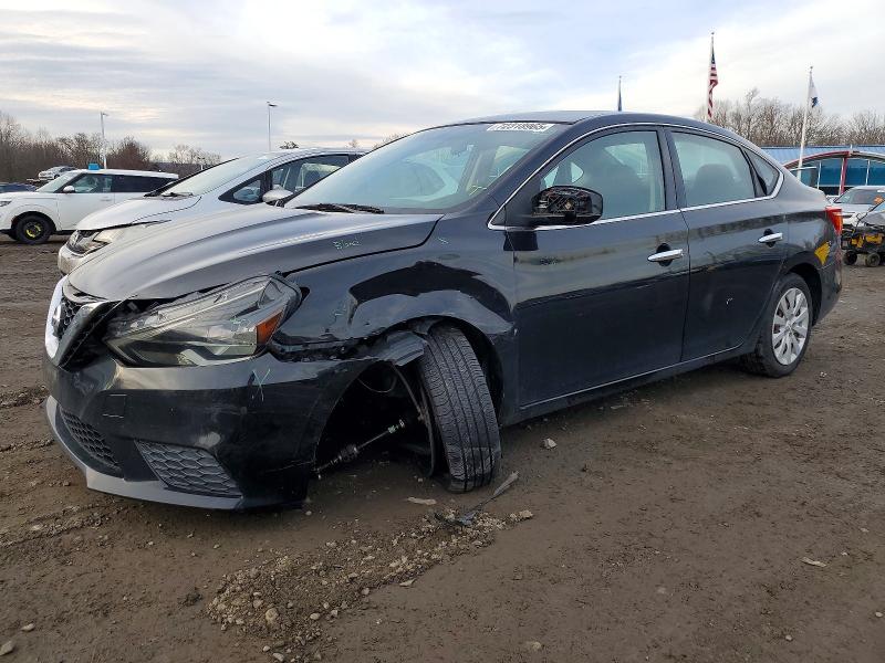 NISSAN SENTRA S 2016 with VIN 3N1AB7AP0GY217022 - Photo from auction
