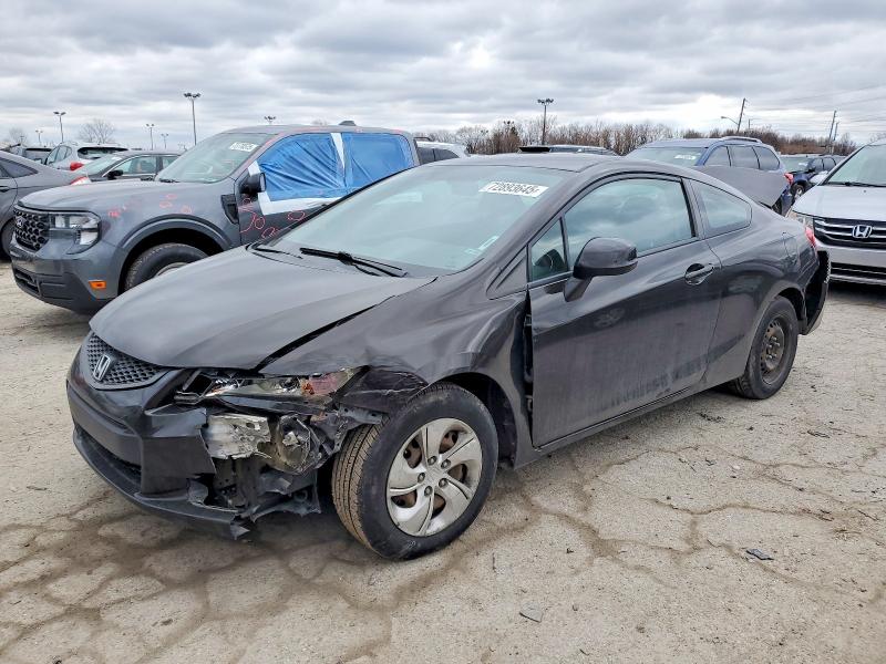 HONDA CIVIC LX 2013 with VIN 2HGFG3B51DH523501 - Photo from auction