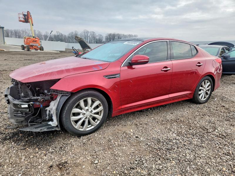 KIA OPTIMA 2014 with VIN 5XXGN4A76EG266745 - Photo from auction