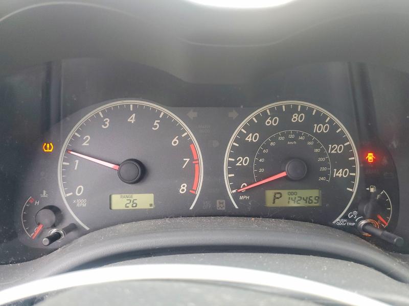 Photo 9 from auction – 2010 TOYOTA COROLLA BA with VIN JTDBU4EE5A9116994