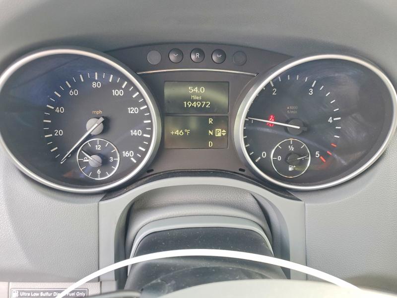 Photo 9 from auction – 2007 MERCEDES-BENZ ML 320 CDI with VIN 4JGBB22E67A277243