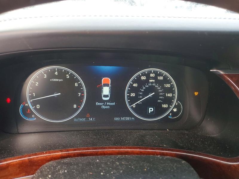Photo 9 from auction – 2016 HYUNDAI EQUUS SIGN with VIN KMHGH4JH9GU101068
