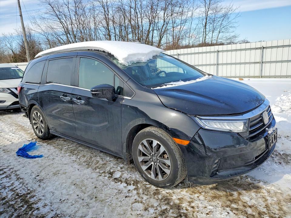 Photo 4 from auction – 2023 HONDA ODYSSEY with VIN 5FNRL6H67PB043434