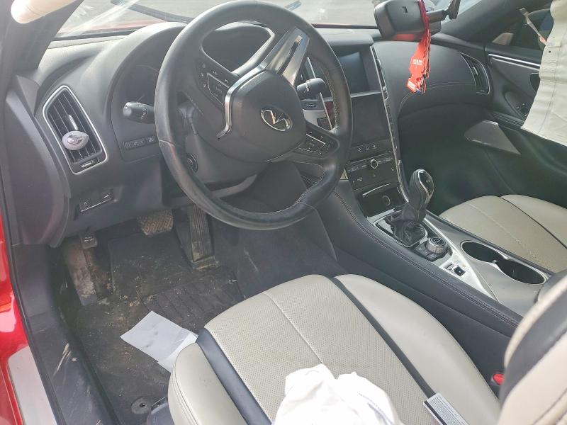 Photo 8 from auction – 2022 INFINITI Q60 LUXE with VIN JN1EV7KK3NM600030