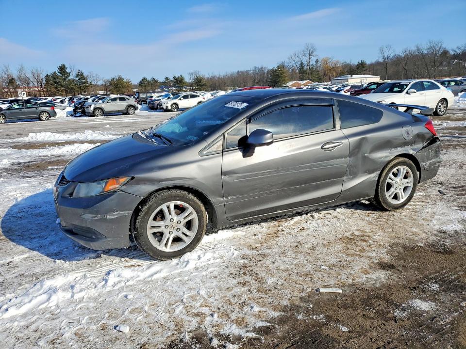 HONDA CIVIC LX 2012 with VIN 2HGFG3B55CH564938 - Photo from auction