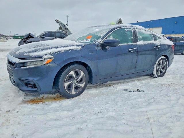 HONDA INSIGHT EX 2019 with VIN 19XZE4F51KE010971 - Photo from auction