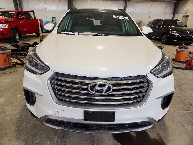 Photo 5 from auction – 2017 HYUNDAI SANTA FE S with VIN KM8SRDHF2HU207732