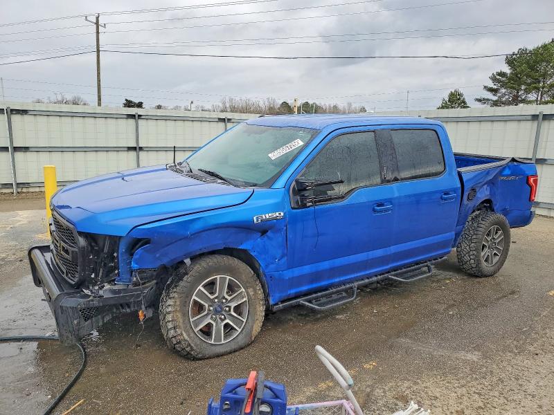 FORD F150 SUPER 2016 with VIN 1FTEW1CF1GFA59222 - Photo from auction