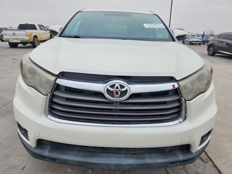 Photo 5 from auction – 2014 TOYOTA HIGHLANDER with VIN 5TDKKRFH1ES020329