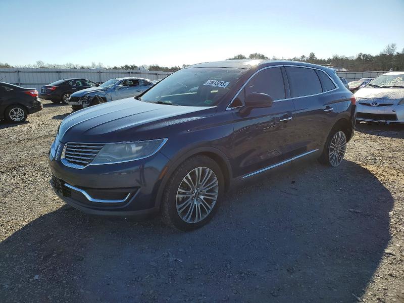 LINCOLN MKX 2017 with VIN 2LMPJ6LR4HBL45633 - Photo from auction
