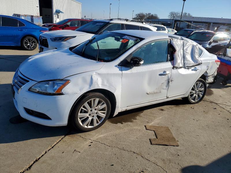 NISSAN SENTRA S 2014 with VIN 3N1AB7AP2EY340057 - Photo from auction
