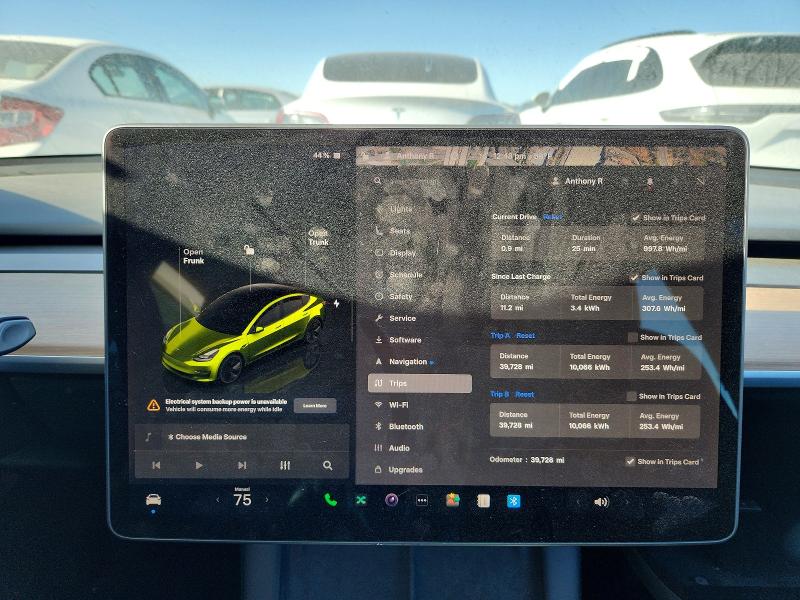 Photo 9 from auction – 2023 TESLA MODEL 3 with VIN 5YJ3E1EB0PF593272