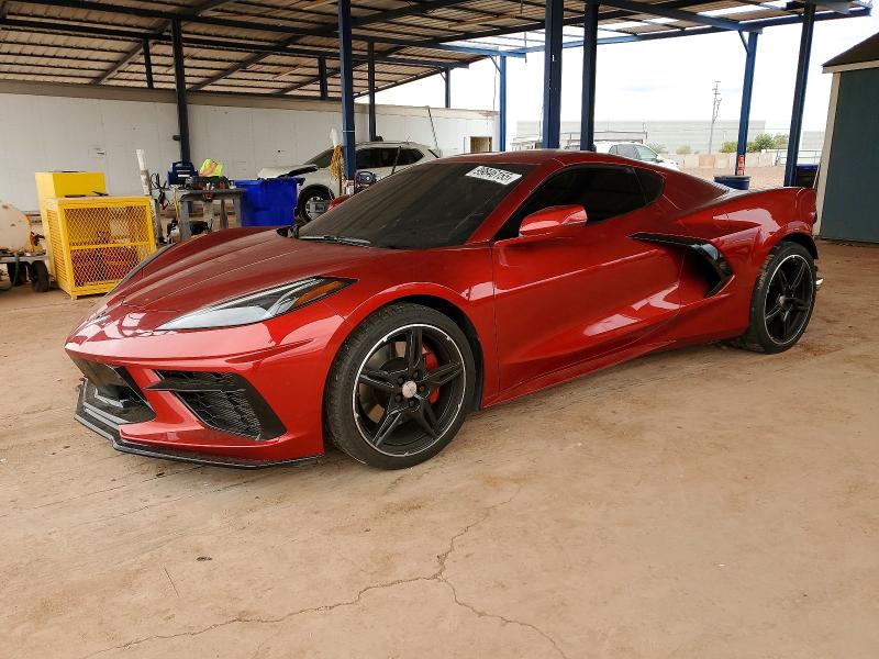CHEVROLET CORVETTE S 2021 with VIN 1G1YB2D42M5115206 - Photo from auction