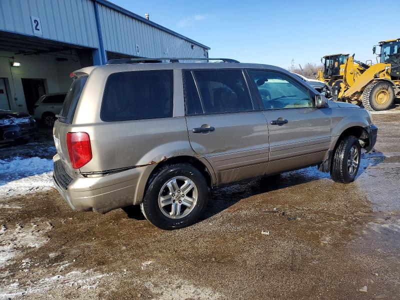 Photo 3 from auction – 2003 HONDA PILOT EXL with VIN 2HKYF18583H532031