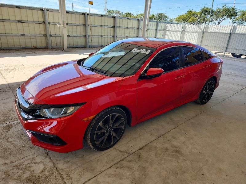 HONDA CIVIC 2021 with VIN 2HGFC2F86MH536724 - Photo from auction