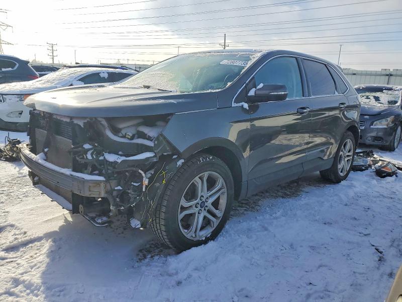 FORD EDGE TITAN 2015 with VIN 2FMTK4K88FBB34453 - Photo from auction