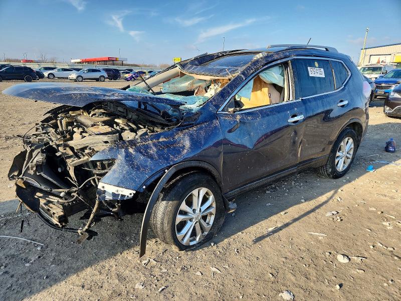 NISSAN ROGUE S 2016 with VIN 5N1AT2MVXGC912295 - Photo from auction