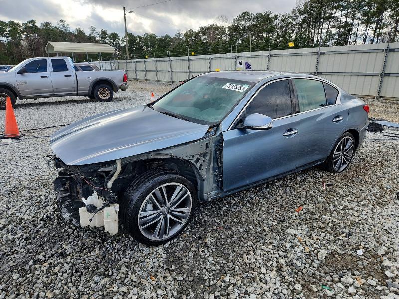 INFINITI Q50 2015 with VIN JN1BV7AP4FM334891 - Photo from auction
