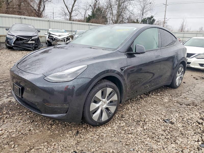 TESLA MODEL Y 2024 with VIN 7SAYGDED4RF085606 - Photo from auction