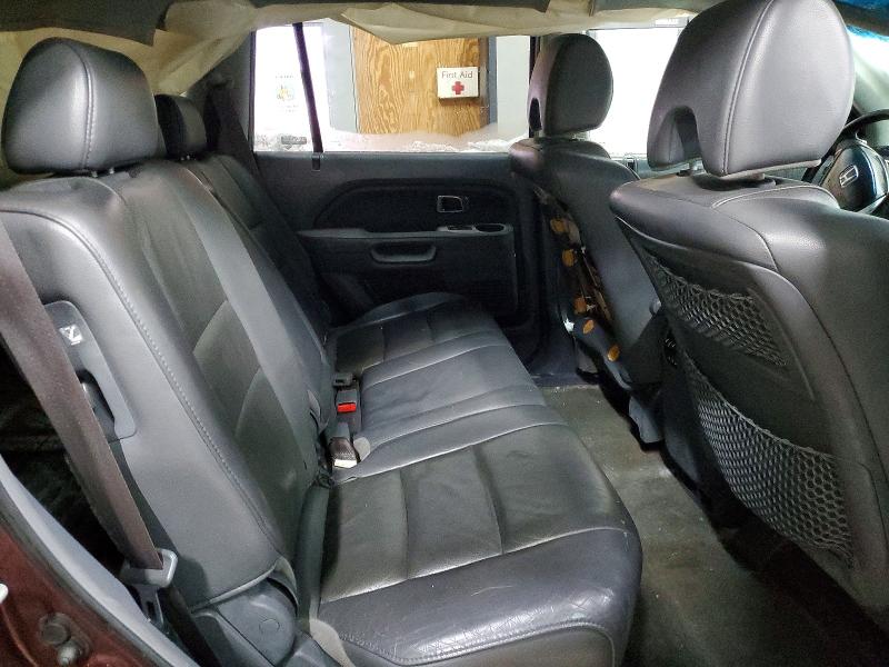 Photo 11 from auction – 2007 HONDA PILOT EXL with VIN 2HKYF18687H519228