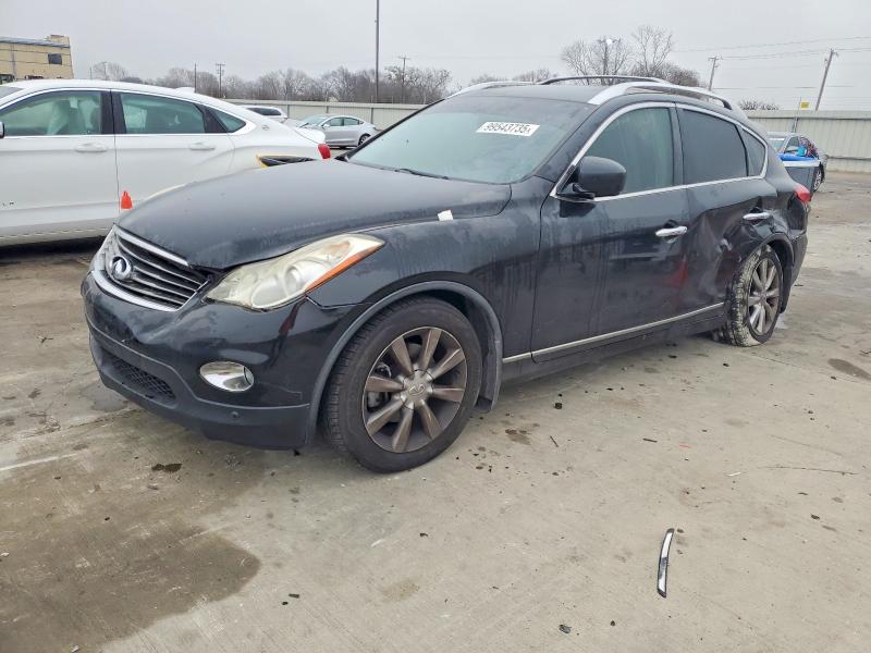 INFINITI EX35 BASE 2010 with VIN JN1AJ0HR4AM751751 - Photo from auction