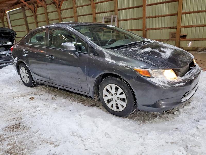 Photo 4 from auction – 2012 HONDA CIVIC with VIN 2HGFB2F42CH041662