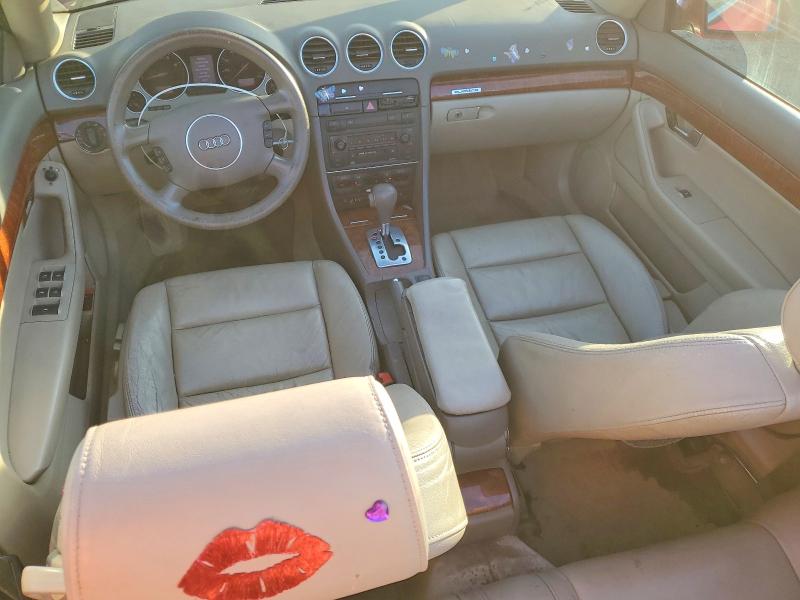 صورة رقم 8 من المزاد - 2004 AUDI A4 QUATTRO مع VIN WAUDT48H94K010785