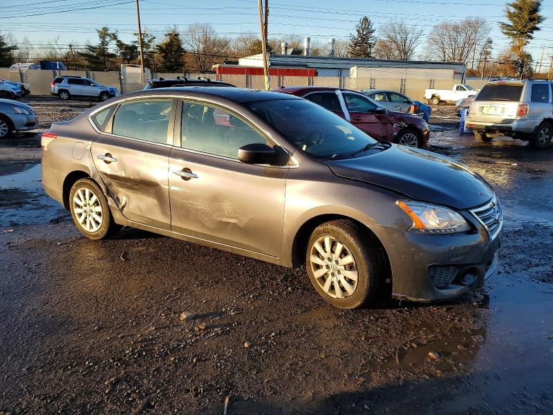 Photo 4 from auction – 2013 NISSAN SENTRA S with VIN 3N1AB7AP1DL743555