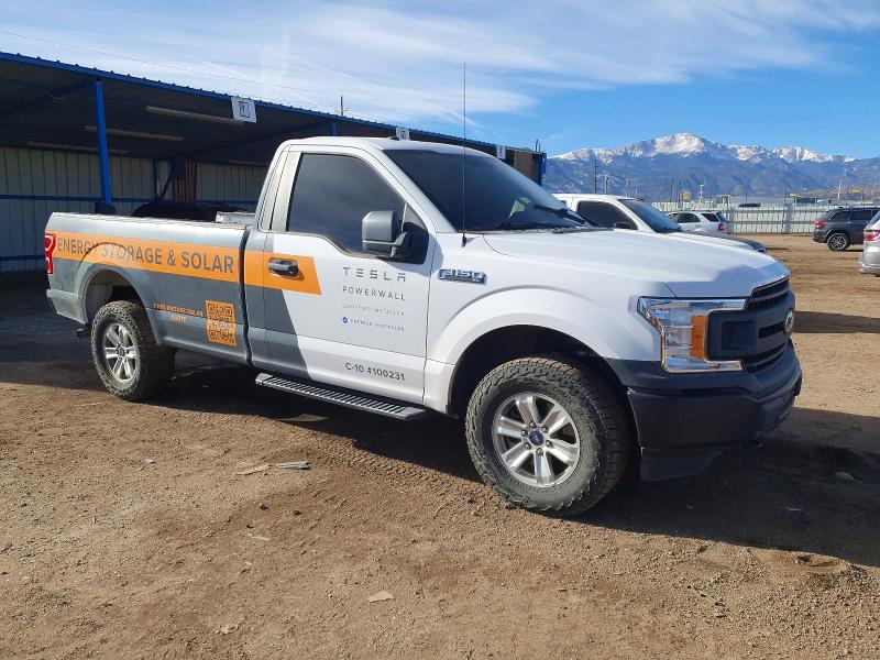 Photo 4 from auction – 2018 FORD F150 with VIN 1FTMF1E58JKE36983