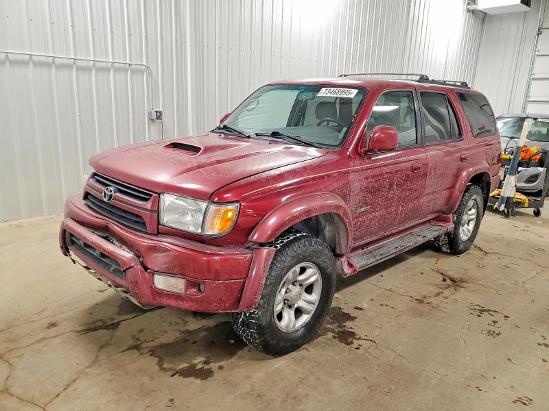 TOYOTA 4RUNNER SR 2002 with VIN JT3GN86R320227369 - Photo from auction