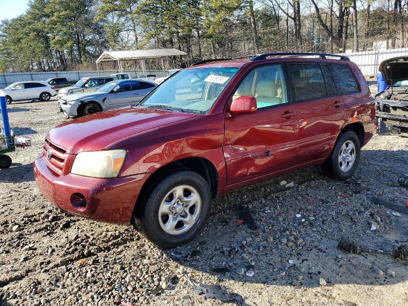 TOYOTA HIGHLANDER 2005 with VIN JTEGD21A450124202 - Photo from auction