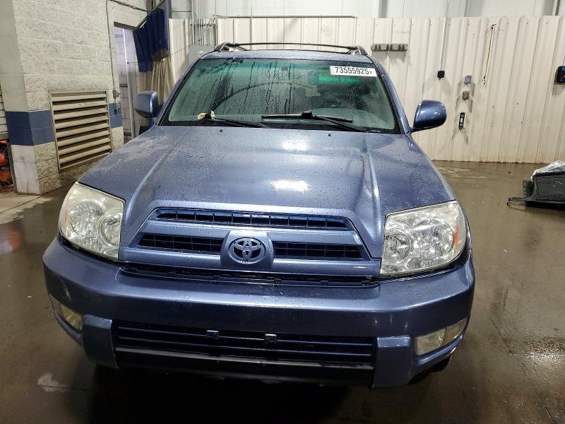Photo 5 from auction – 2003 TOYOTA 4RUNNER LI with VIN JTEBU17R238001501