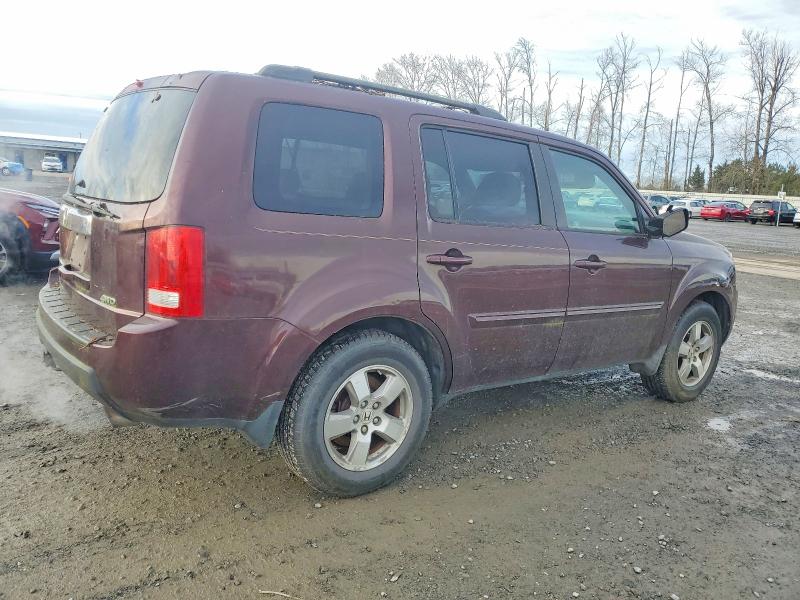 Photo 3 from auction – 2010 HONDA PILOT EXL with VIN 5FNYF4H67AB001540