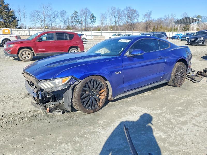 FORD MUSTANG GT 2015 with VIN 1FA6P8CF2F5313329 - Photo from auction