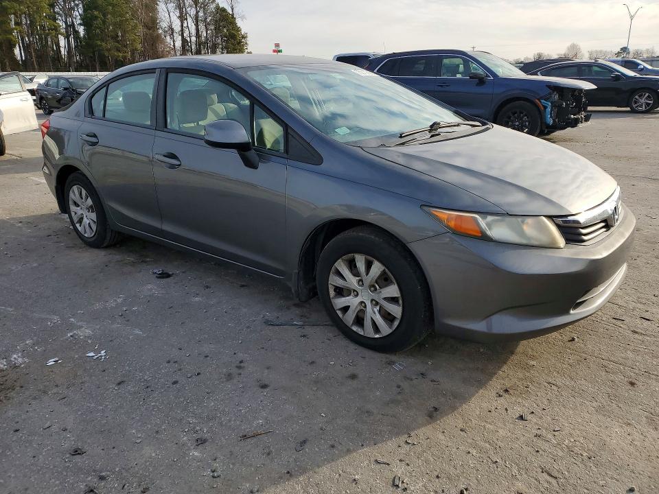 Photo 4 from auction – 2012 HONDA CIVIC with VIN 19XFB2F51CE021454