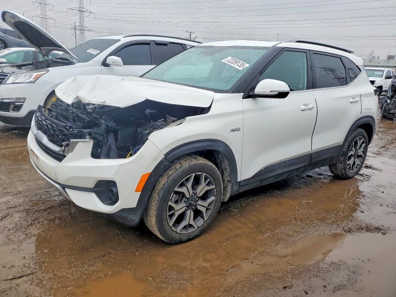KIA SELTOS EX 2022 with VIN KNDERCAA8N7279670 - Photo from auction