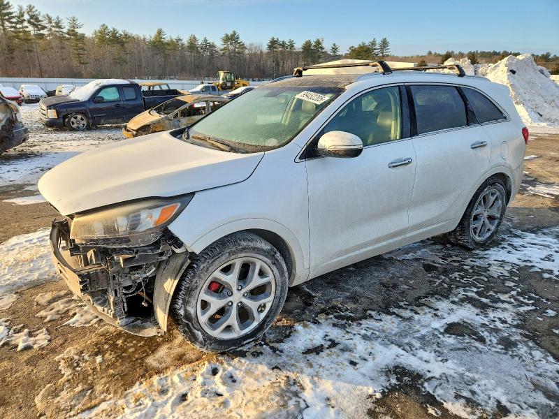 KIA SORENTO 2016 with VIN 5XYPK4A53GG113438 - Photo from auction