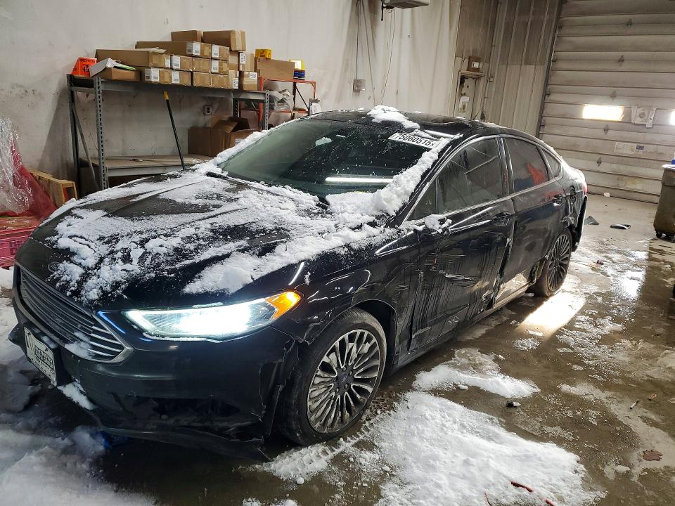 FORD FUSION SE 2017 with VIN 3FA6P0H90HR173740 - Photo from auction