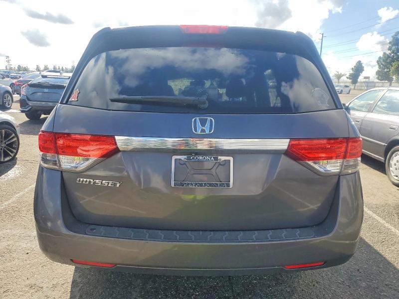 Photo 6 from auction – 2014 HONDA ODYSSEY with VIN 5FNRL5H67EB126790