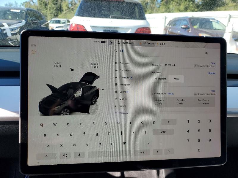 Photo 9 from auction – 2023 TESLA MODEL Y with VIN 7SAYGDEE1PA200729