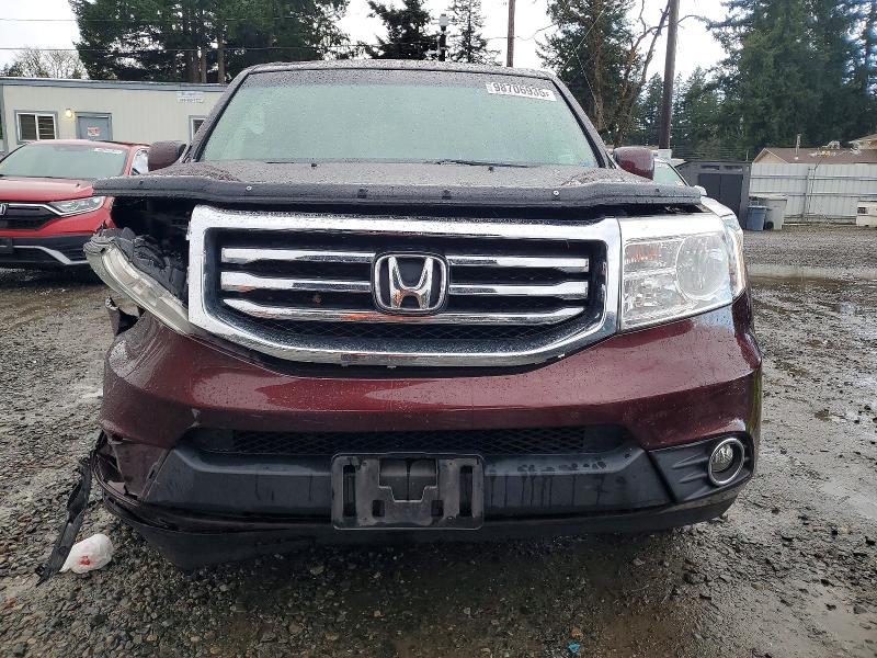 Photo 5 from auction – 2012 HONDA PILOT EXL with VIN 5FNYF4H52CB039655