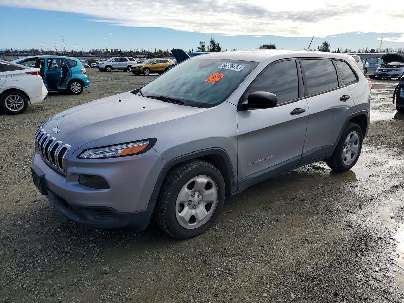 Photo 1 from auction – 2017 JEEP CHEROKEE with VIN 1C4PJLAB3HW560245